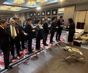 村上講師との名刺交換